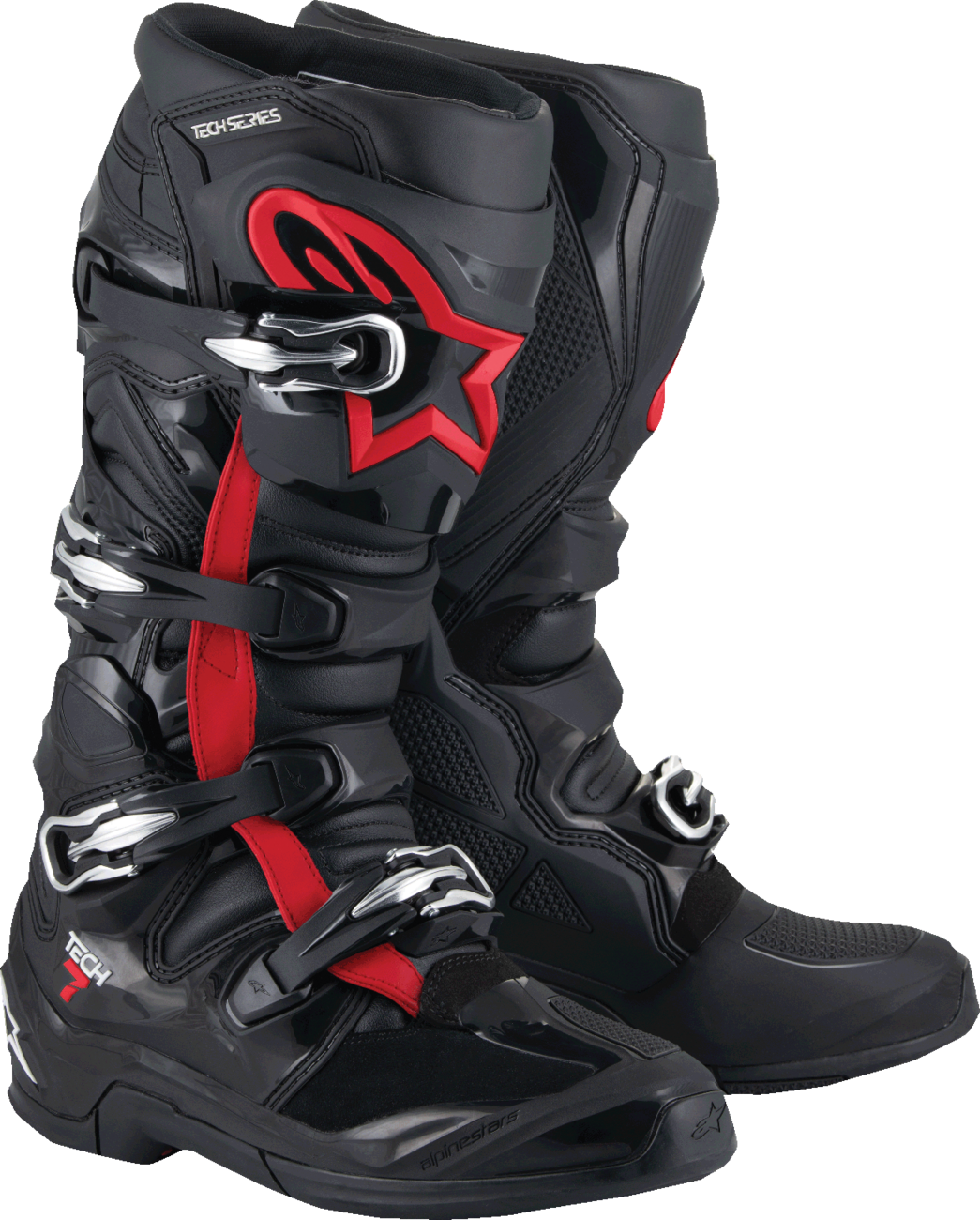 ALPINESTARS Tech 7 Boots - Fluorescent Red/Black - US 9 / EU 43 2012025-1030-9