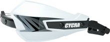 CYCRA Vortex Handguards - Universal U-Clamp - White 1CYC-7801-42