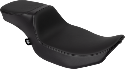 DRAG SPECIALTIES SEATS Performance Predator 2-Up Seat - Extended Reach - Solar Leather - Smooth - FLHX/FLTR '23-'24 4691E