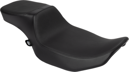 DRAG SPECIALTIES SEATS Predator 2-Up Seat - Extended Reach - Smooth Vinyl - FLHX/FLTR '23-'24 4691A