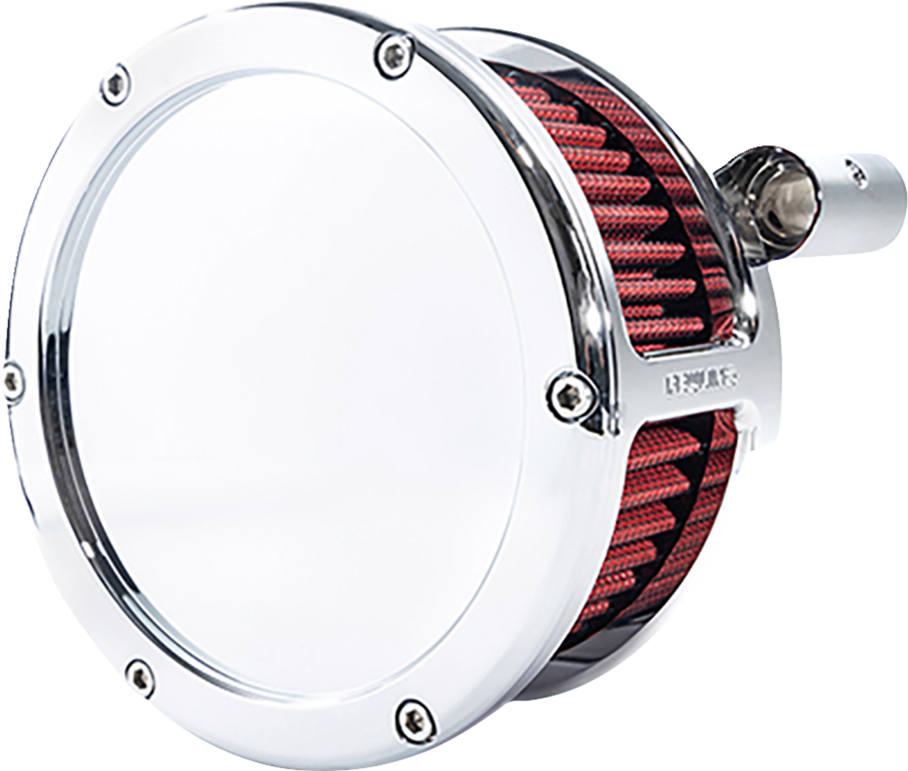 FEULING PARTS BA Air Cleaner Kit - Chrome with Red Filter - '93-'99 Evolution Big Twin 5467