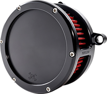 FEULING PARTS BA Air Cleaner Kit - Black with Red Filter - M8 5473