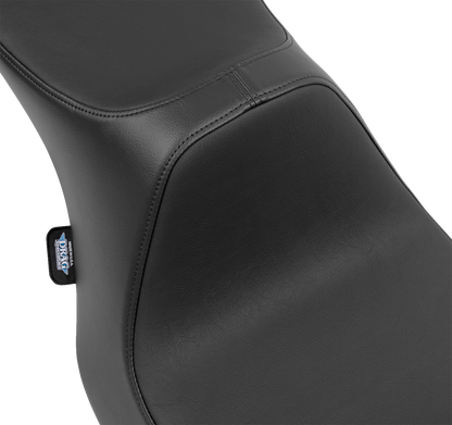DRAG SPECIALTIES SEATS Predator III 2-Up Seat - Vinyl - Smooth - FLT/FLH '23-'24 4690A