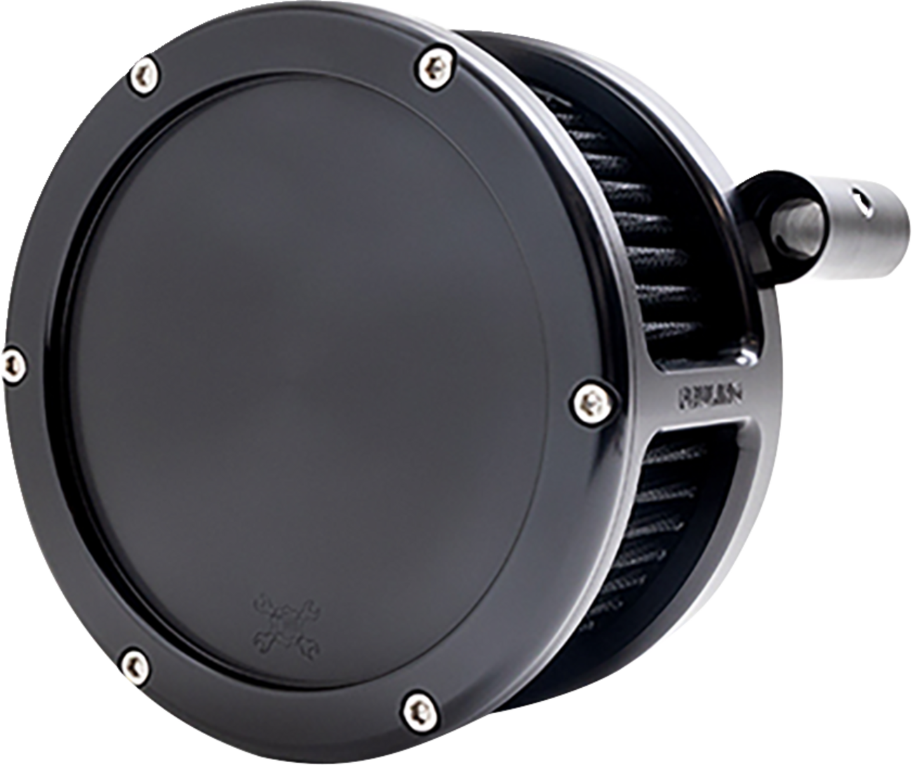 FEULING PARTS BA Air Cleaner Kit - Black with Black Filter - Twin Cam 5543