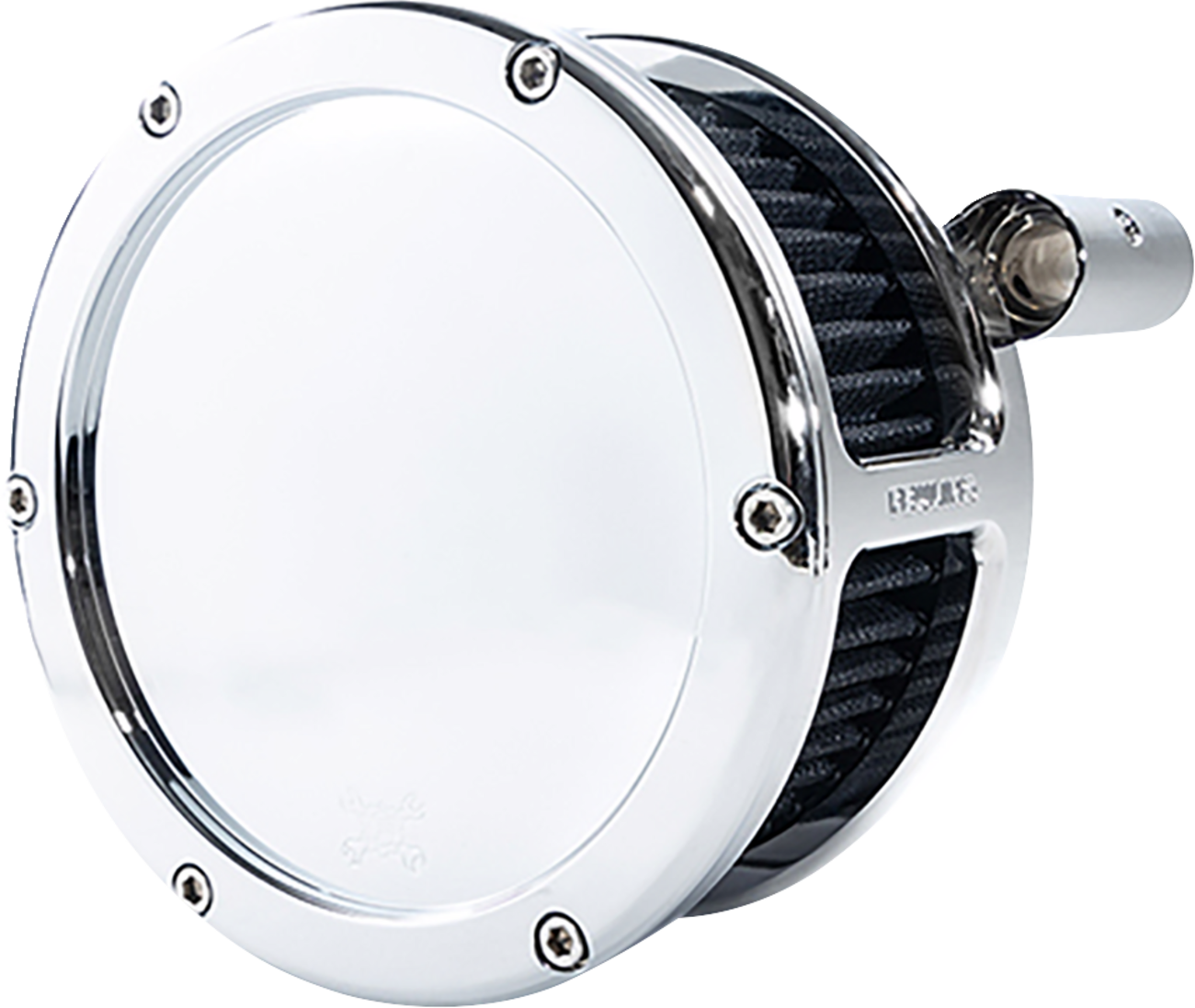 FEULING PARTS BA Air Cleaner Kit - Chrome with Black Filter - '93-'99 Evolution Big Twin 5567