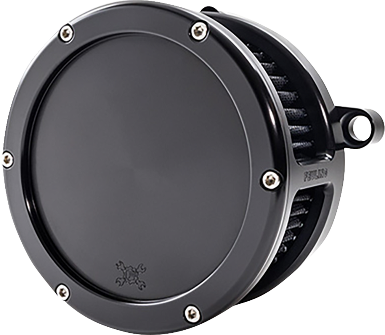 FEULING PARTS BA Air Cleaner Kit - Black with Black Filter - M8 5573