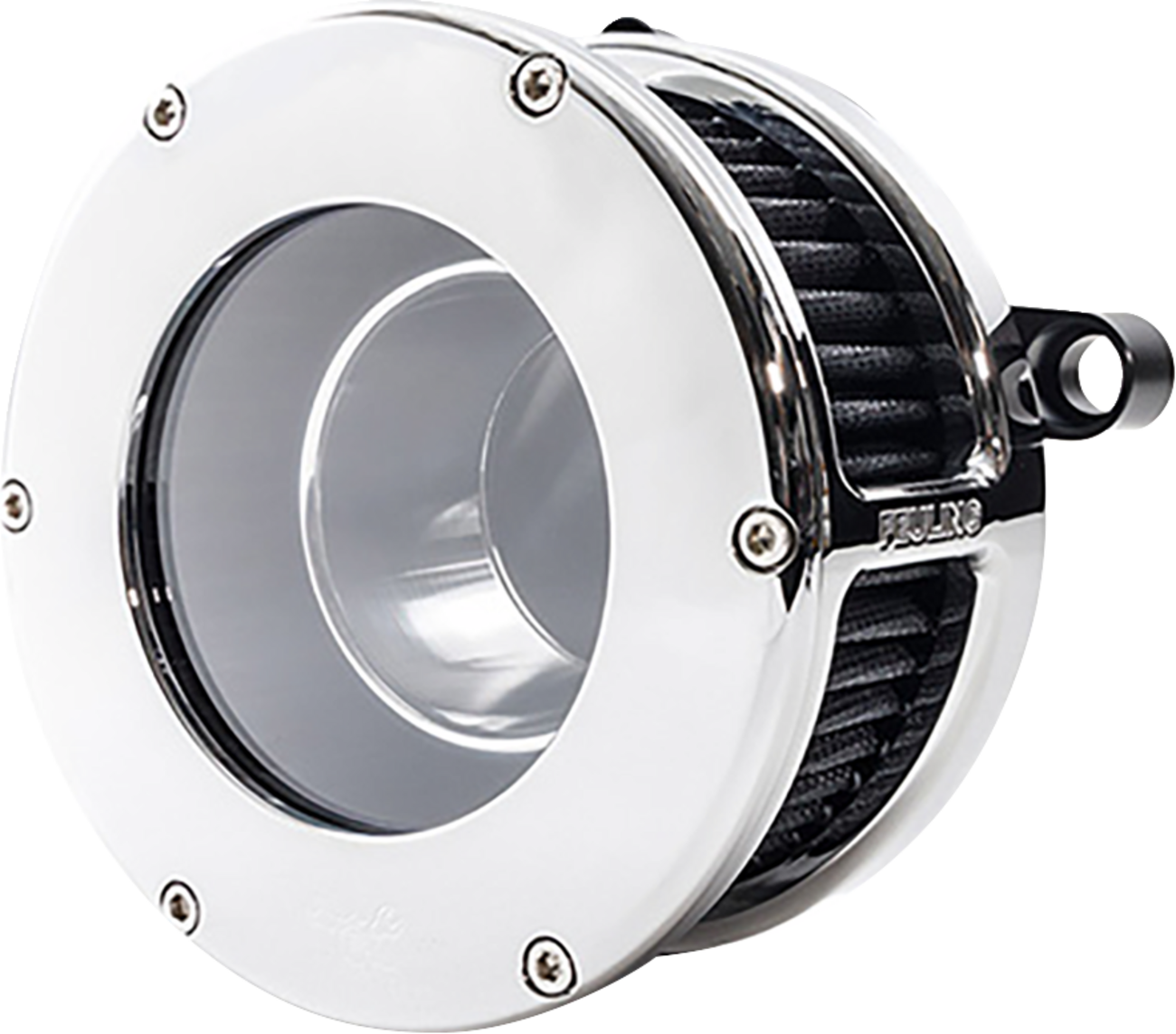 FEULING PARTS BA Air Cleaner Kit - Chrome/Clear with Black Filter - M8 5578