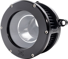 FEULING PARTS BA Air Cleaner Kit - Black/Clear with Black Filter - M8 5574