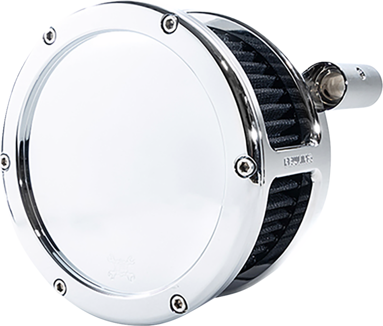 FEULING PARTS BA Air Cleaner Kit - Chrome with Black Filter - '08-'17 Dyna/Softail/Touring 5557
