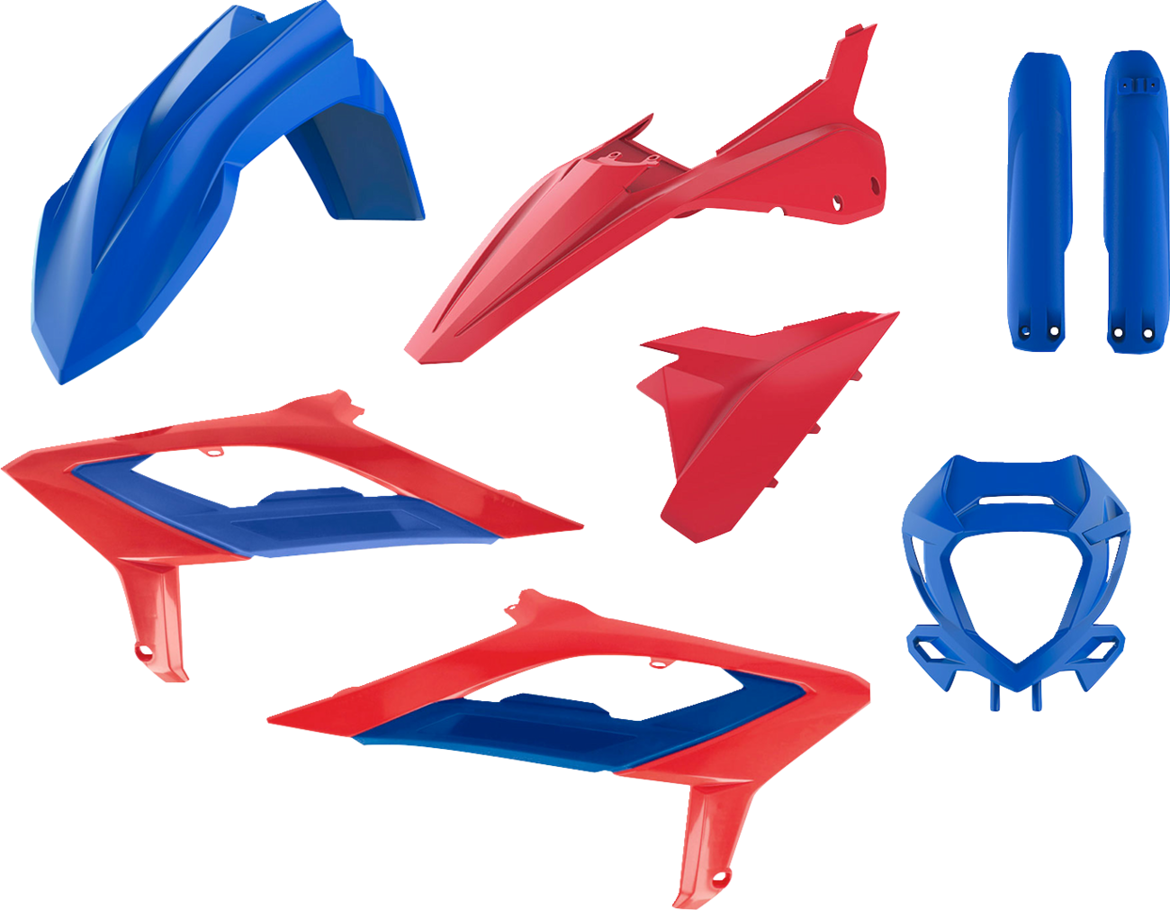 POLISPORT Body Kit - Blue/Red - Beta - RR 2T/4T 91592