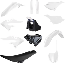 POLISPORT Complete Body Kit - Black/White - YZ 250 91572