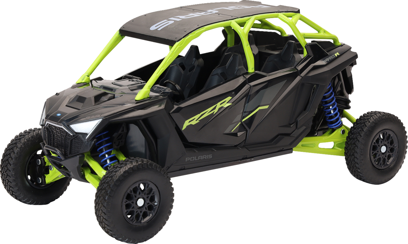 NEW RAY TOYS Polaris RZR Pro R4 - 1:18 Scale - Matte Onyx Black 58453B