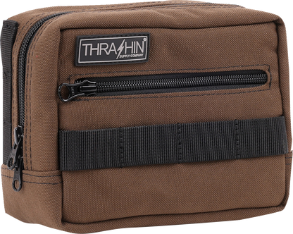 THRASHIN SUPPLY CO. Handlebar Bag - Brown THB-0006