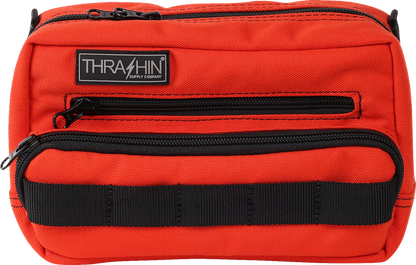 THRASHIN SUPPLY CO. Handlebar Bag Plus - Orange THB-0028