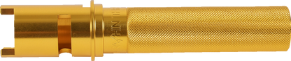 THRASHIN SUPPLY CO. Throttle Tube - Knurled - 1" - Gen 2 TBW - Gold TSC-2806-5