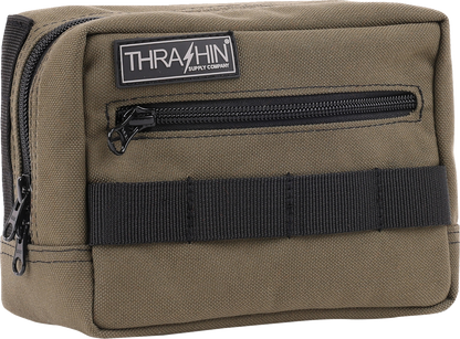 THRASHIN SUPPLY CO. Handlebar Bag - Green THB-0007