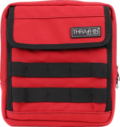 THRASHIN SUPPLY CO. Handlebar Bag Slim - Red THB-0034