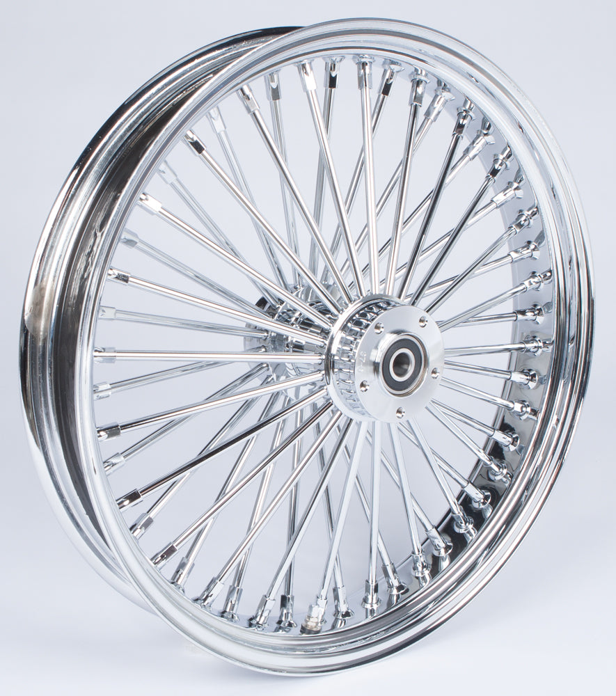 Fr 48 Spk Dd Chrome 21x3.5 Wg Hub 3/4" Axl 00 Ltr