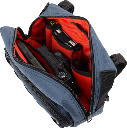 THRASHIN SUPPLY CO. Handlebar Bag Plus - Blue THB-0026