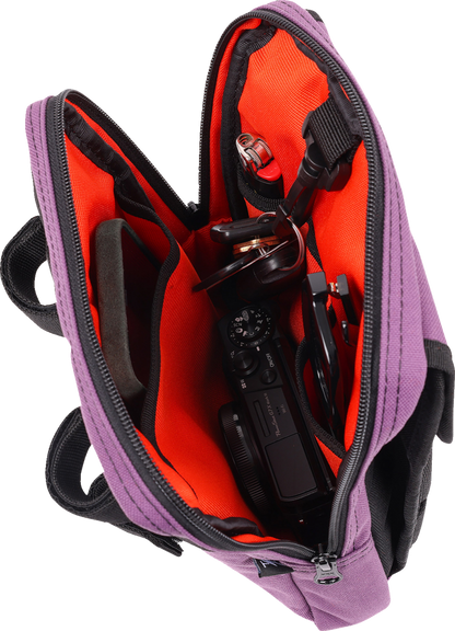 THRASHIN SUPPLY CO. Handlebar Bag Slim - Purple THB-0033