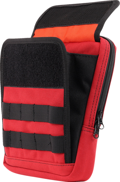 THRASHIN SUPPLY CO. Handlebar Bag Slim - Red THB-0034