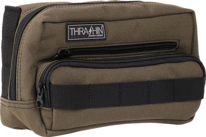THRASHIN SUPPLY CO. Handlebar Bag Plus - Green THB-0010