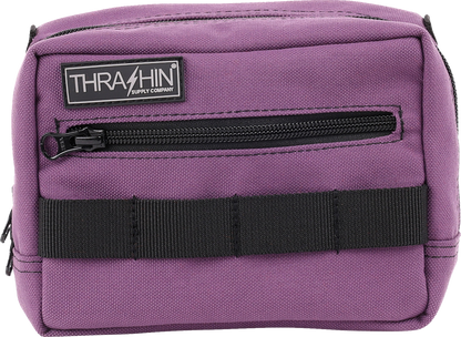 THRASHIN SUPPLY CO. Handlebar Bag - Purple THB-0024