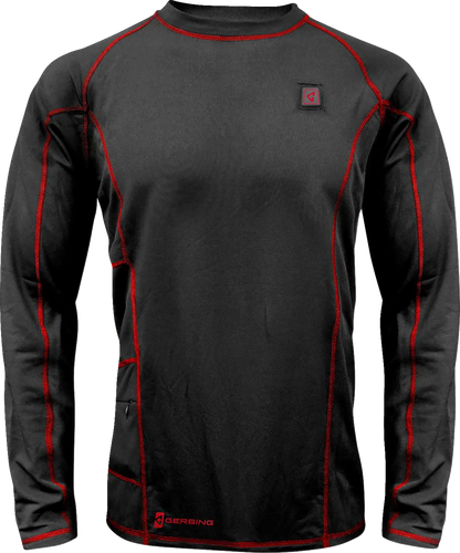 GERBING HEATED CLOTHING 7V Heated Base Layer Shirt - 3XL GER-BLS-7V-M-BLK-3XL