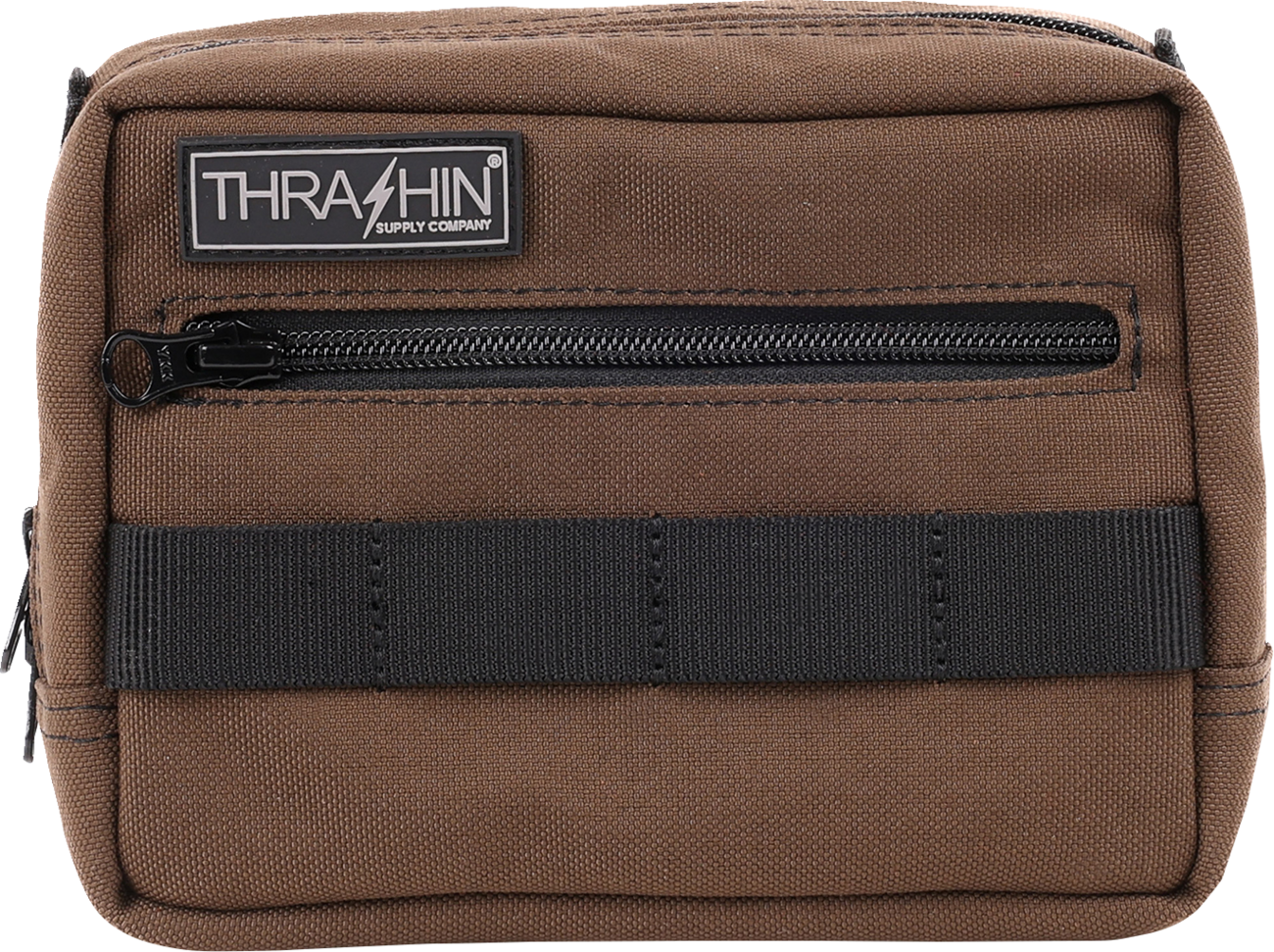 THRASHIN SUPPLY CO. Handlebar Bag - Brown THB-0006