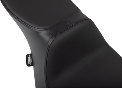DRAG SPECIALTIES SEATS Predator 2-Up Seat - Solar Leather - Smooth - w/o Backrest - FLT/FLH '23-'24 4692E