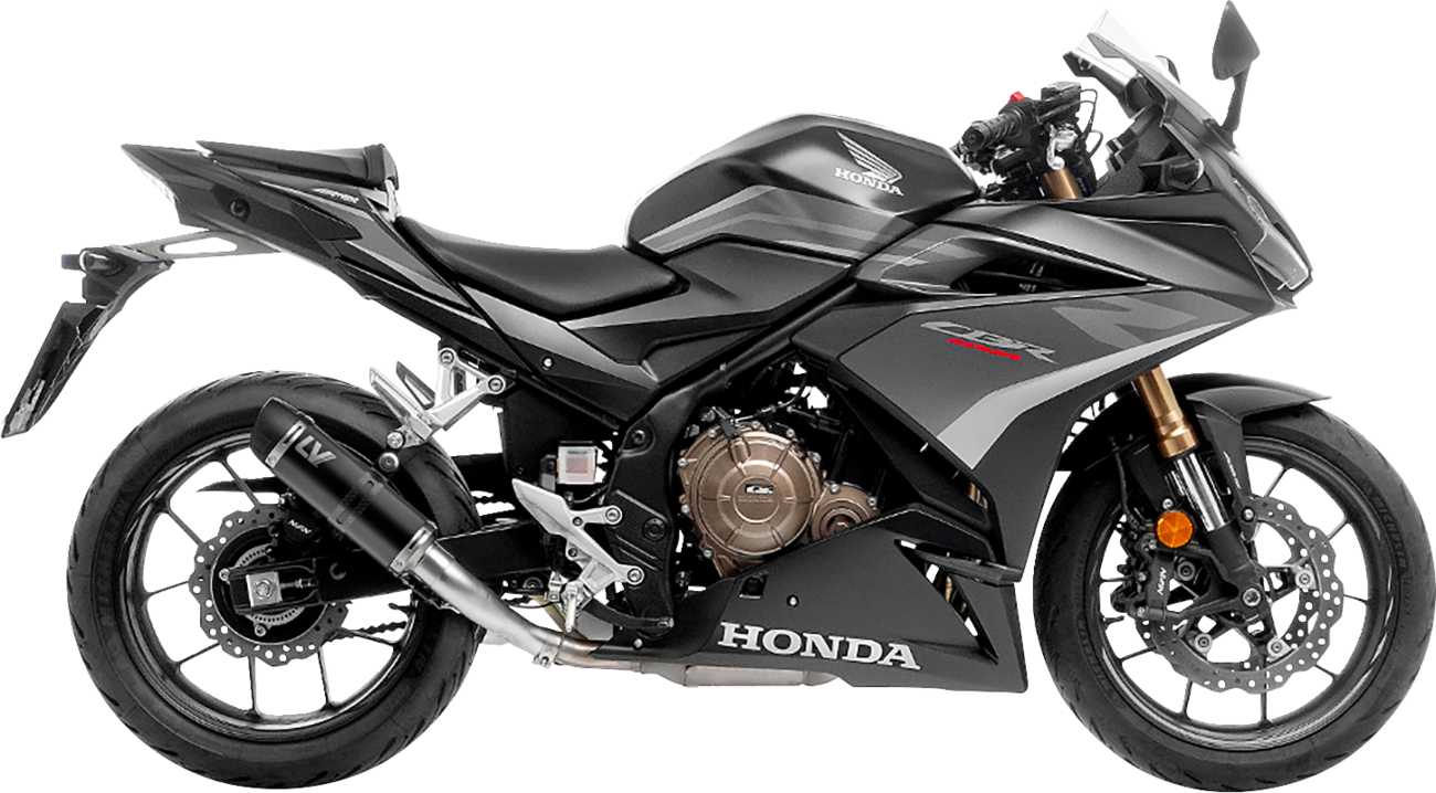 LEOVINCE GP Corsa EVO Slip-On Muffler - Black Edition - CB/CBR 500 3395EBU