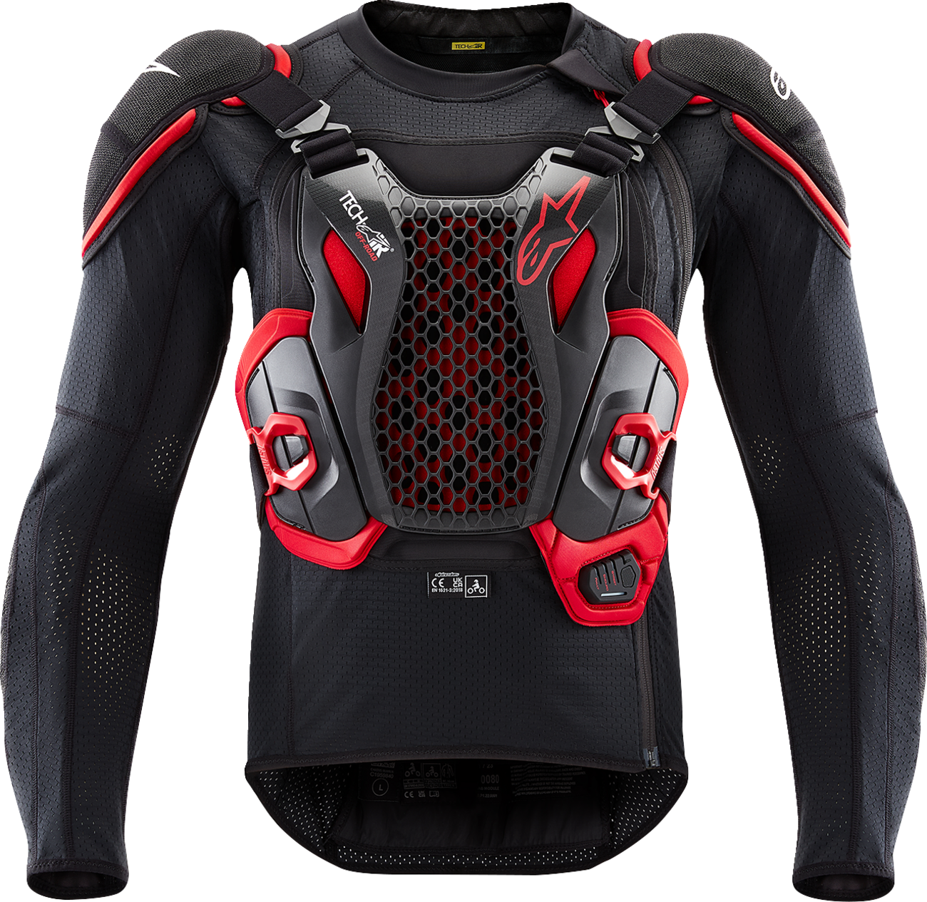 ALPINESTARS TECH-AIR Tech-Air® v2Off-Road System - Black/Red - XL 6507123-13F-XL