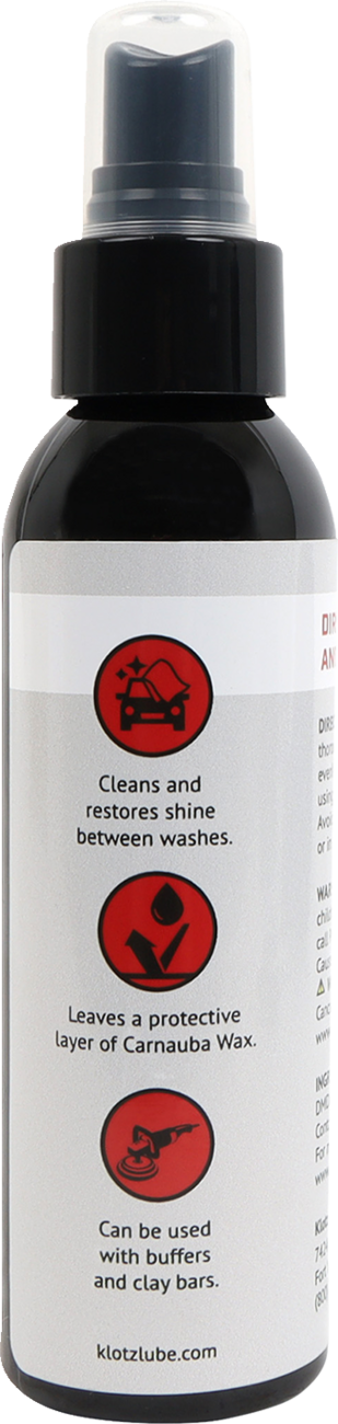 KLOTZ OIL Quick Detailer - 4 fl oz. KS-324