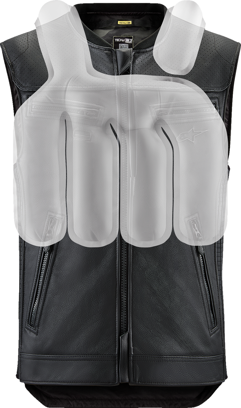 ALPINESTARS TECH-AIR Tech-Air® 3 v2 Canvas Vest - Black - Large 6505125-10-L