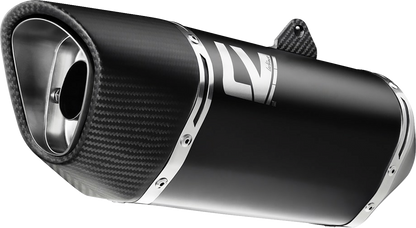 LEOVINCE LV-14 R Slip-On Muffler - Black - Ninja 1000 SX 15602BU