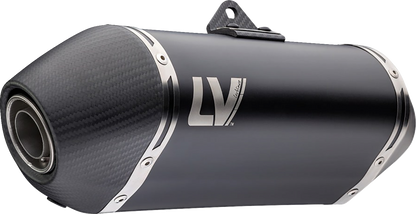 LEOVINCE LV-14 Slip-On Muffler - Black - XL 750 Transalp 15601BU