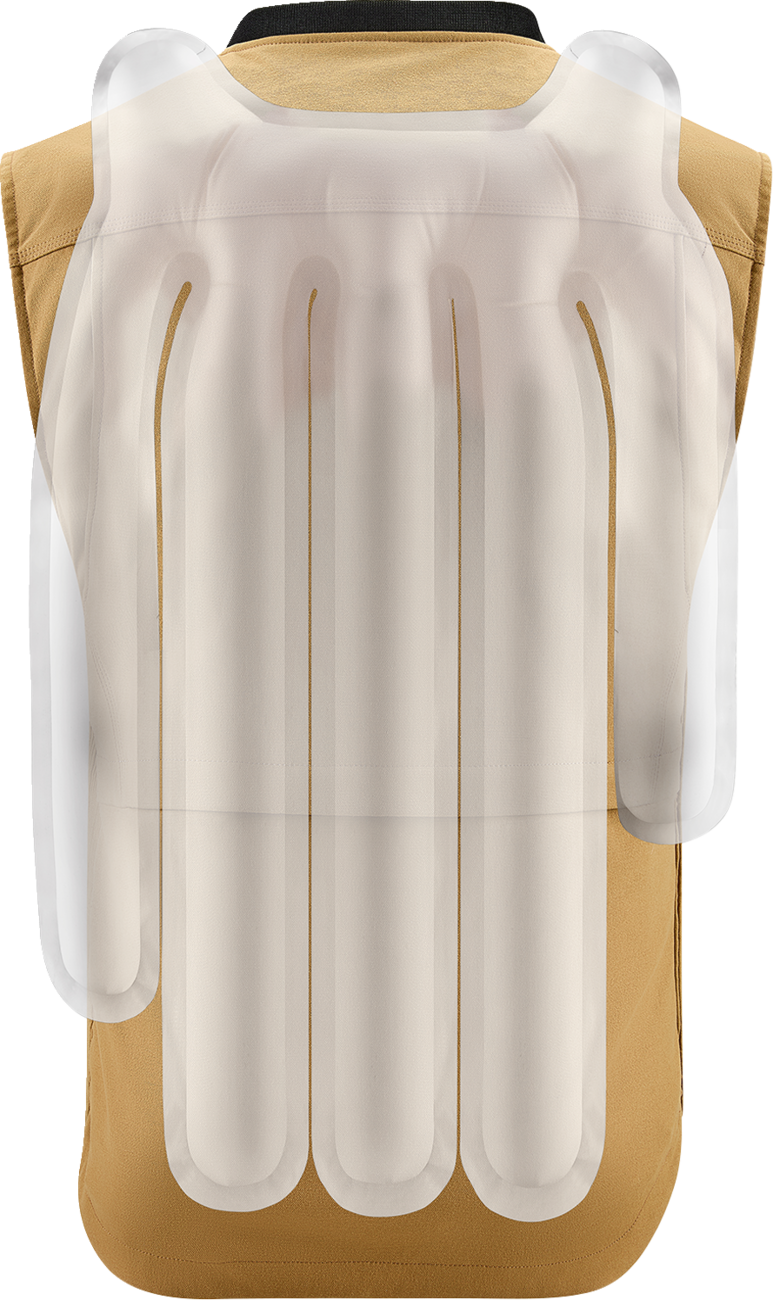 ALPINESTARS TECH-AIR Tech-Air® 3 v2 Canvas Vest - Tan - XL 6505125-86-XL