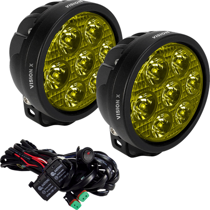 Vision X Light Cannon - Spot Beam - Selective Yellow Lens 9957807