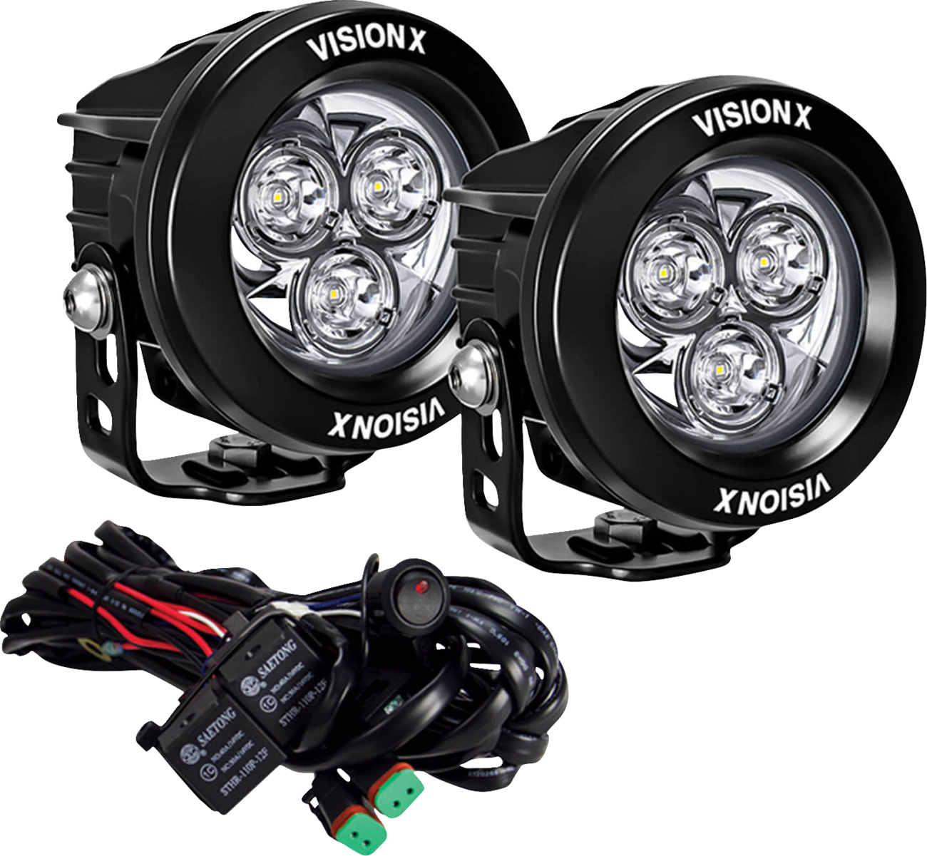 Vision X Light Cannon - CG2 - 3-3/4" - Multi LED - Clear Lens 9912158