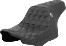 SADDLEMEN Pro Series SDC Performance Seat - Lattice Stitch - Gripper - w/o Backrest - FLH/FLT '23-'24 SC82307D0