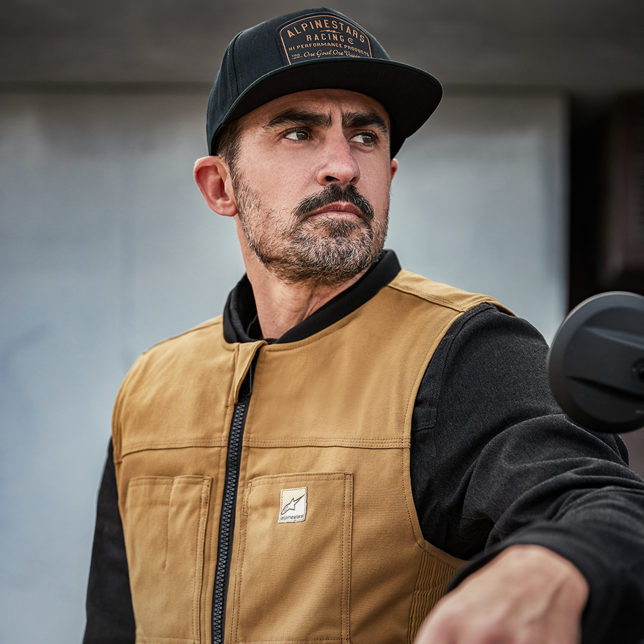 ALPINESTARS TECH-AIR Tech-Air® 3 v2 Canvas Vest - Tan - Small 6505125-86-S