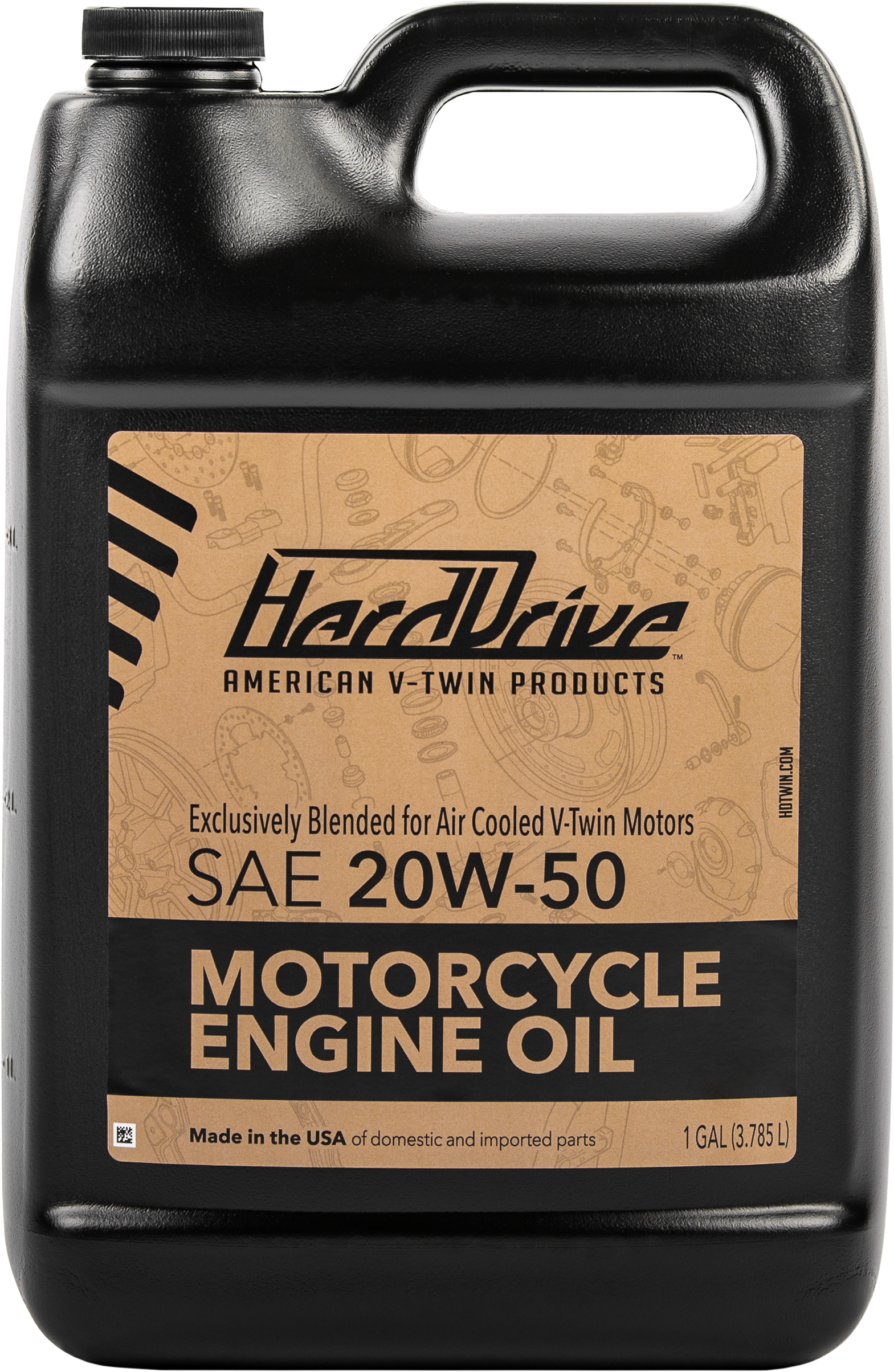 Engine Oil 20w50 1 Gal (4/Case  Sold Ea)