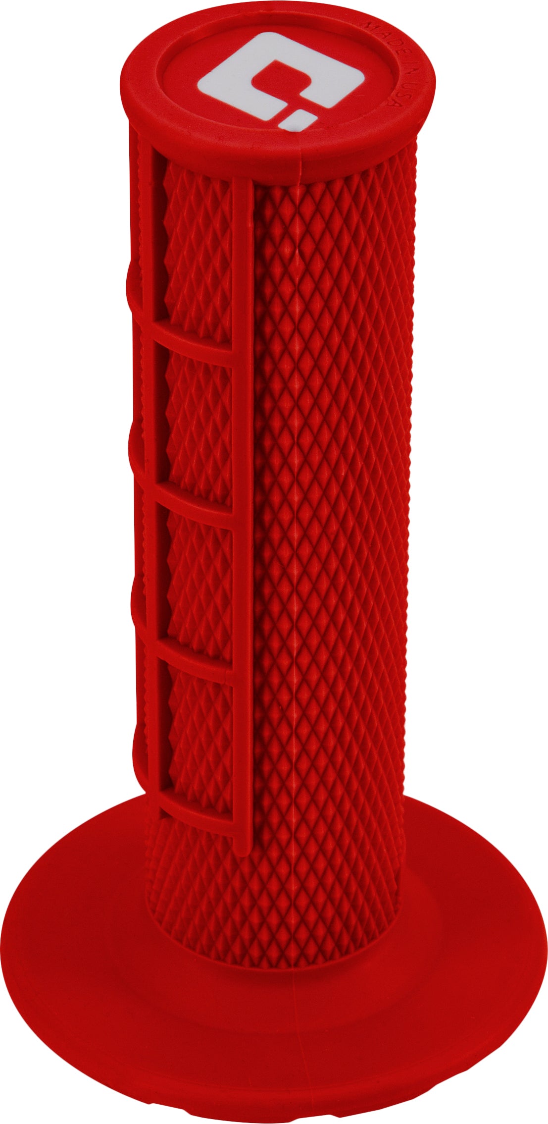 Half Waffle Lock On Grip Red
