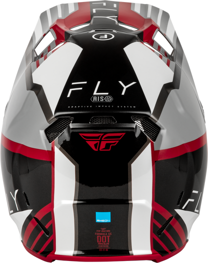 Formula Cc Strike Helmet Grey/Red/Black/White Xs
