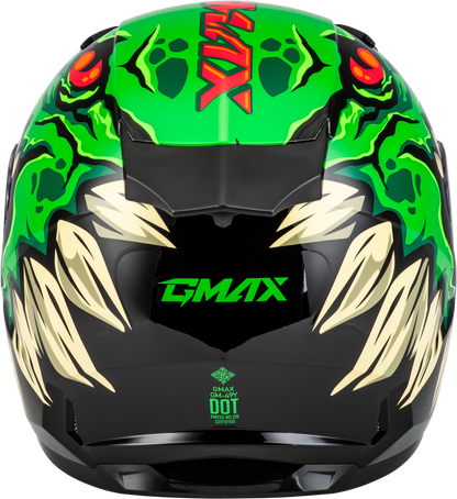 Youth Gm 49y Drax Helmet Green Ym