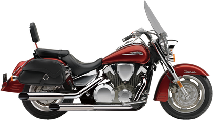 Blvd Slashcut Slip On Chrome Hon Vtx1300r/S/T 03 09
