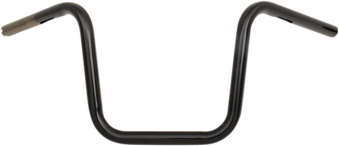 DRAG SPECIALTIES 1" Handlebar - Narrow Ape - 10" - TBW - Black 0601-4192