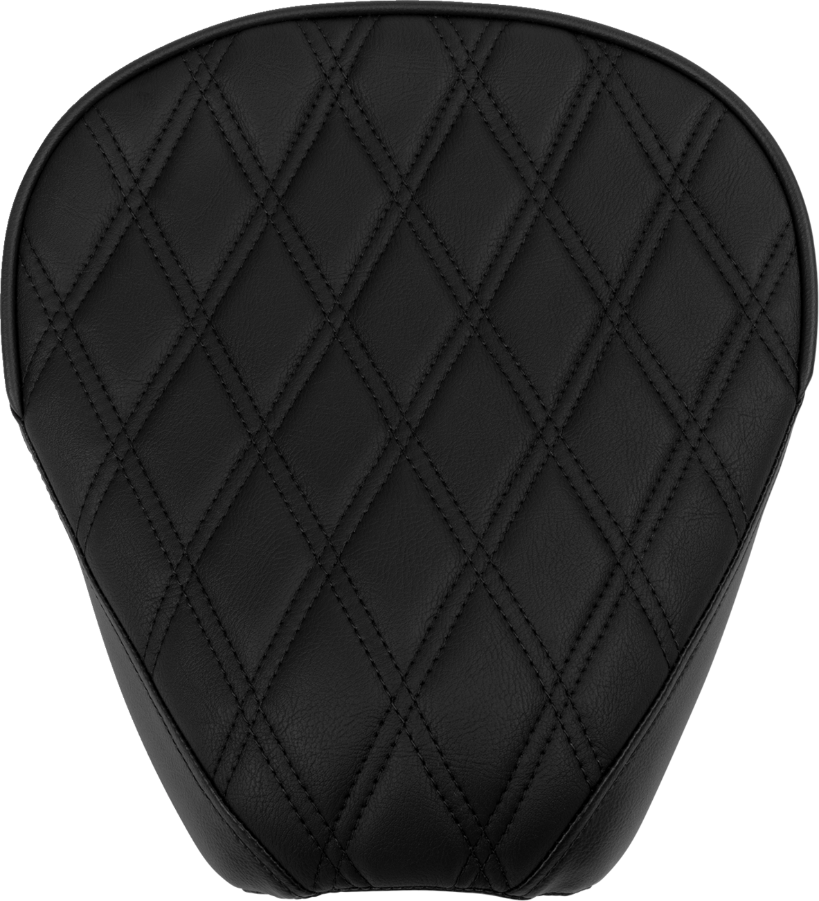 DRAG SPECIALTIES SEATS Rear Solo Seat - Wide - Double Diamond - Black Stitch - FL '97-'23 4698B
