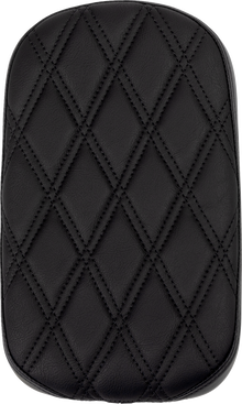 DRAG SPECIALTIES SEATS Rear Solo Seat - Wide - Double Diamond - Black Stitch - FLH/FLT '97-'23 4700B