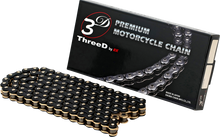 EK 530 L3D - Drive Chain - 120 Links - Black/Gold 530L3D-120KG